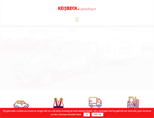 Tablet Screenshot of keijbeck.nl